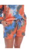 Женский комплект с шортами и топом tie dye lounge, 2 предмета White Mark, м 11650818 | Orange, Blue фото 5