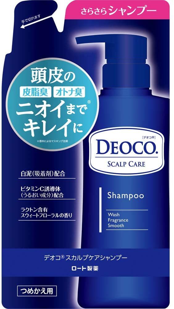 Шампунь для ухода за волосами и кожей головы Deoco Scalp Care Shampoo