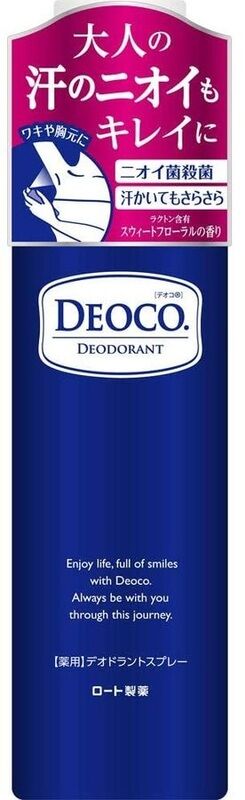 Спрей дезодорант для тела Deoco Medicated с ароматом юности