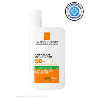 LA ROCHE-POSAY Солнцезащитный матирующий флюид для лица SPF50+ Anthelios