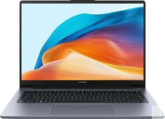 Ноутбук Huawei MateBook D 14 53013XFP i5 12450H/16GB/512GB SSD/UHD Graphics