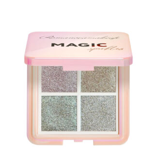 Палетка теней для век 4 COLOR EYESHADOW PALETTE MAGIC SPARKLES 3 гр