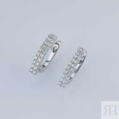 Серьги из белого золота э4712сг04210303_white ЭПЛ Даймонд э4712сг04210303_w 8700000702240 фото 4