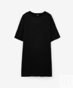 Платье прямое до колен черное GLVR (XL)