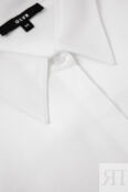 Блузка с широкими манжетами белая GLVR (L)