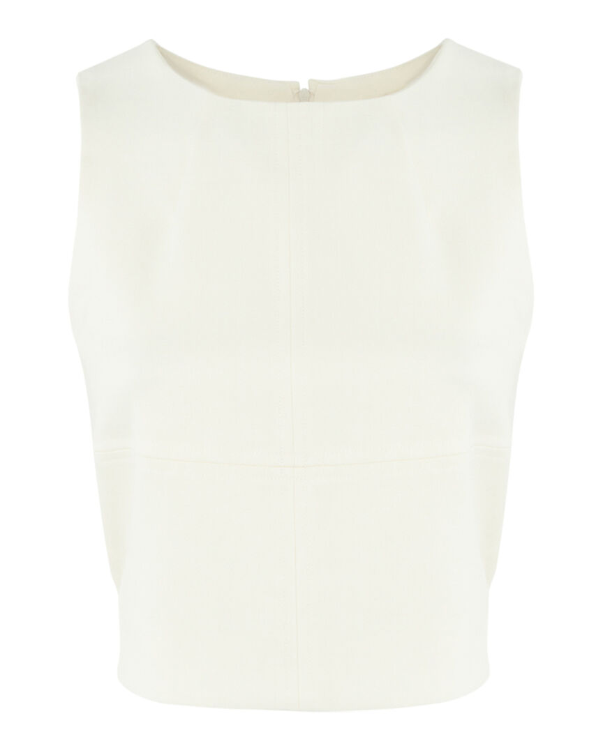 Топ MM6 Maison Margiela S62NC0141 молочный 44 S62NC0141 фото 1