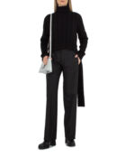 Костюмные брюки MM6 Maison Margiela S62KB0170 черный 44