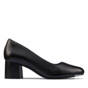 Женские туфли-лодочки Clarks (Sheer55 Court 26161415), черные