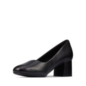 Женские туфли-лодочки Clarks (Sheer55 Court 26161415), черные