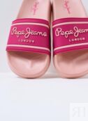 Женские сланцы Pepe Jeans London (SLIDER LOGO WOMAN s_PLS70112), розовые