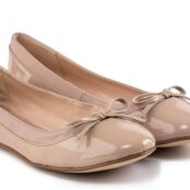 Женские балетки Buffalo shoes, бежевые