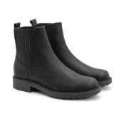 Женские челси Clarks, черные фото 1