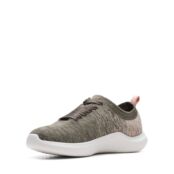 Женские кроссовки Clarks, оливковые фото 4