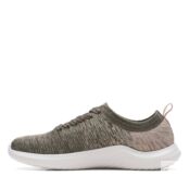 Женские кроссовки Clarks, оливковые фото 5
