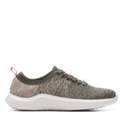Женские кроссовки Clarks, оливковые фото 2