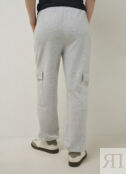Трикотажные брюки-карго, Белый O`Stin