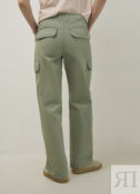 Прямые брюки-карго, Зеленый O`Stin