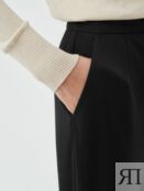 Укороченные брюки из костюмной ткани Pompa