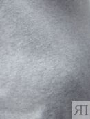 Вязаный джемпер из хлопка цвета серый меланж Pompa