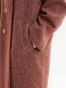 Пальто с мембраной терракотового цвета Pompa