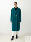 Пальто с мембраной бирюзового цвета Pompa