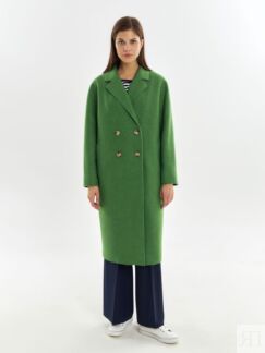 Пальто с мембраной зеленое Pompa