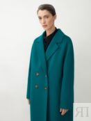 Пальто с мембраной бирюзового цвета Pompa