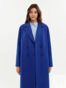 Пальто с мембраной персидского синего цвета Pompa