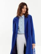 Пальто с мембраной персидского синего цвета Pompa