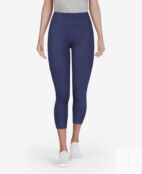 Женские леггинсы cool breeze capri Hue, мульти 13335432 | Deep Cobalt фото 1