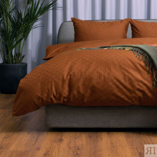 Комплект постельного белья евро Pappel brown