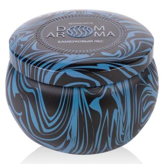 Свеча ароматическая Dom Aroma Пламя. Бамбуковый лес 125гр