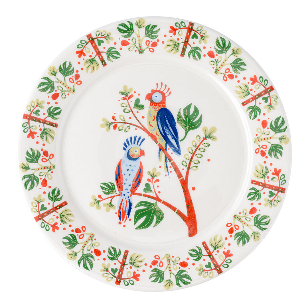 Тарелка десертная Liberty Jones Birds of Paradise Parrot LJ0000168 фото 1