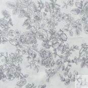 Комплект постельного белья семейный Pappel flowers grey