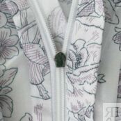 Комплект постельного белья семейный Pappel flowers grey