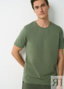 Базовая футболка, Зеленый O`Stin