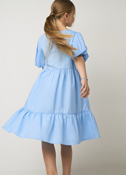 Платье для девочек, Голубой O`Stin