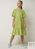 Платье для девочек, Зеленый O`Stin