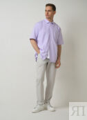 Рубашка из хлопка Oxford, Фиолетовый O`Stin