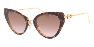 Солнцезащитные очки женские Fendi 40014U 55F