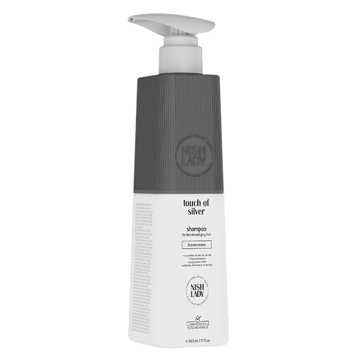 NISHLADY Шампунь для блонда и седых волос TOUCH OF SILVER SHAMPOO 503.0 MPL307715 фото 1