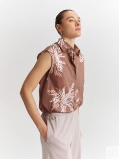 Блузка с цветочным принтом  (50) Elis