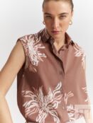 Блузка с цветочным принтом  (50) Elis