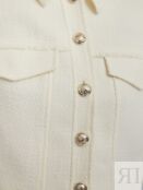 Укороченная куртка-жакет из жаккардовой ткани Zolla