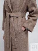 Пальто женское демисезонное цвета капучино Pompa