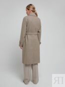 Демисезонное пальто прямого силуэта из твидовой ткани Pompa