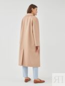 Пальто женское демисезонное пудрового цвета Pompa
