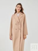 Пальто женское демисезонное пудрового цвета Pompa
