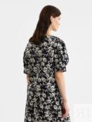 Свободная блуза из 100% хлопка в цветочном принте Pompa