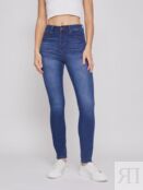 Джинсы силуэта Skinny высокой посадки zolla 02034714Z062 фото 2